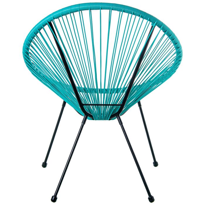 Sillón de jardín Alexandra House Living Azul 80 x 83 x 71 cm Polietileno 7 Sillón de jardín Alexandra House Living Azul 80 x 83 x 71 cm Polietileno 7