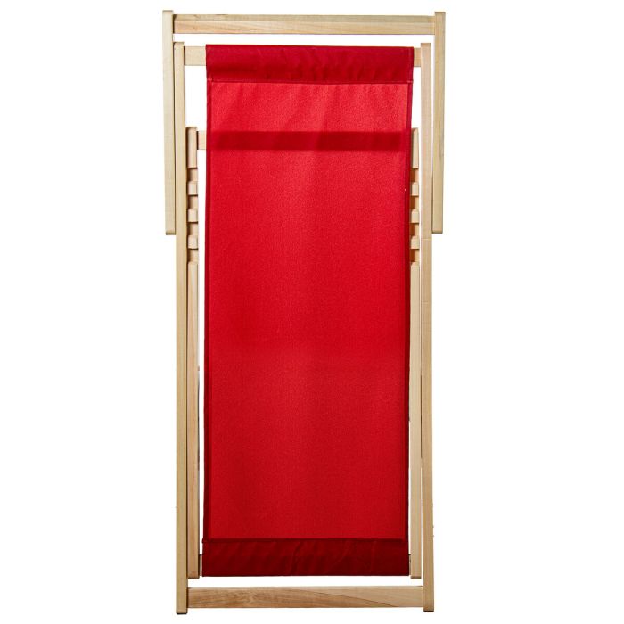 Hamaca plegable Alexandra House Living Blanco Rojo 61 x 103 x 96 cm Tela 7