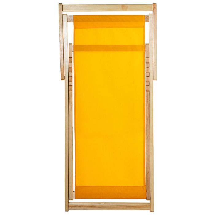 Hamaca plegable Alexandra House Living Amarillo 61 x 103 x 96 cm Tela 7