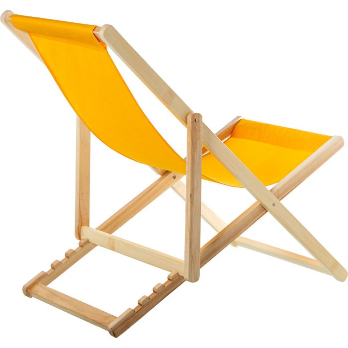 Hamaca plegable Alexandra House Living Amarillo 61 x 103 x 96 cm Tela 6