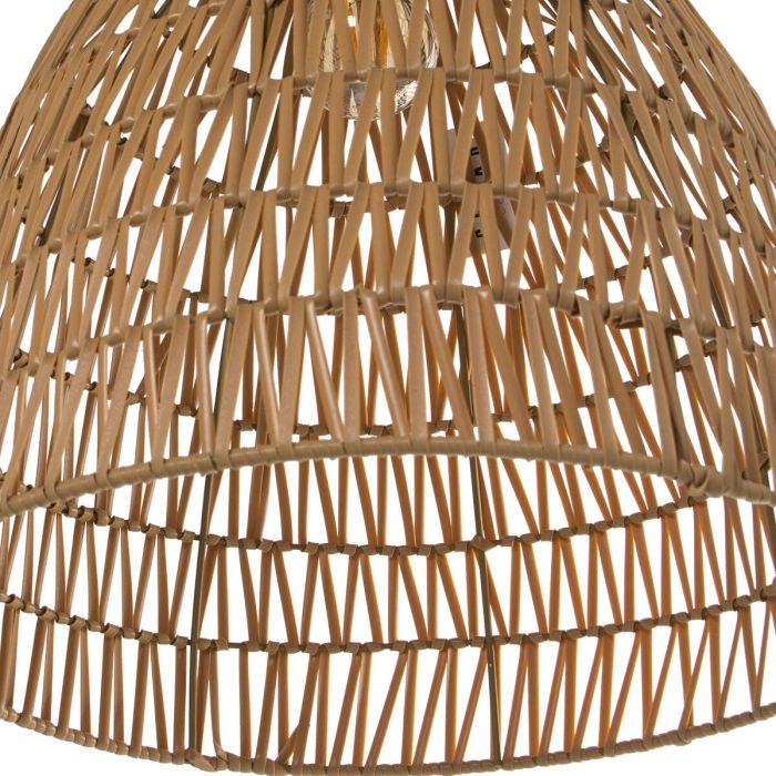 Lámpara de Techo Alexandra House Living Marrón Natural Ratán Fibra natural 60 W 38 x 146 x 38 cm 3