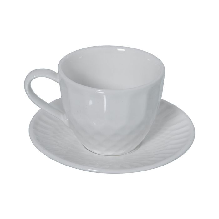 Juego de 6 Tazas de Café Alexandra House Living Porcelana 90 ml