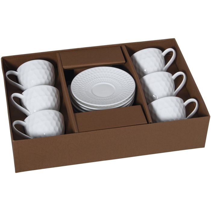 Juego de 6 Tazas de Café Alexandra House Living Porcelana 1