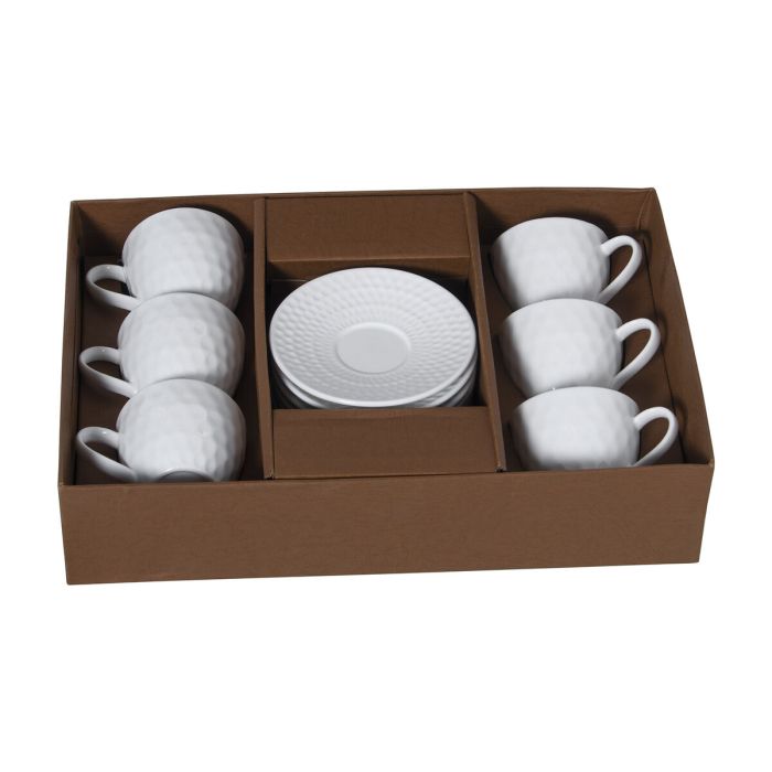 Juego de 6 Tazas de Café Alexandra House Living Porcelana 1