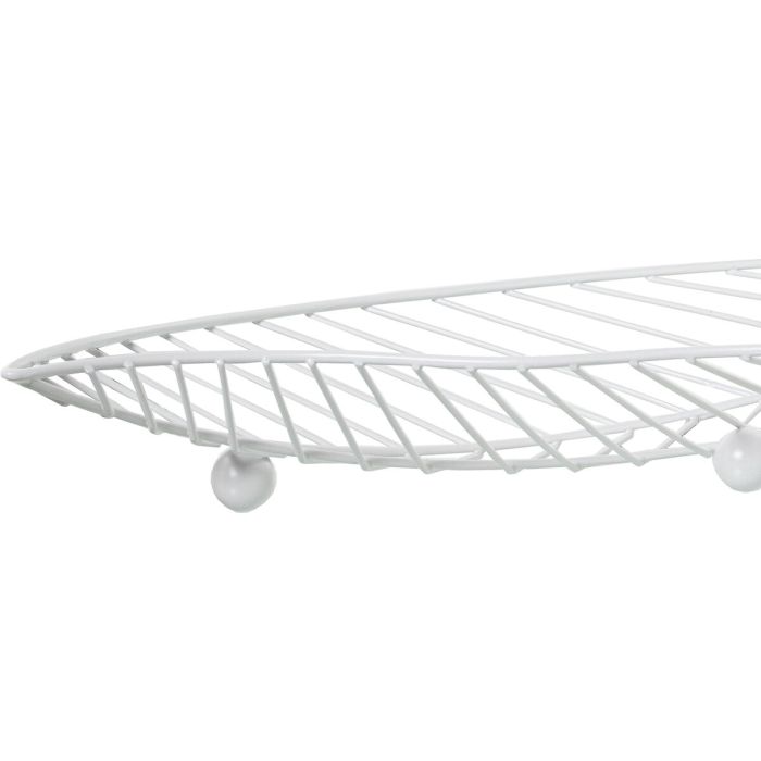 Frutero Alexandra House Living Blanco Metal 41 x 20 x 5 cm 1