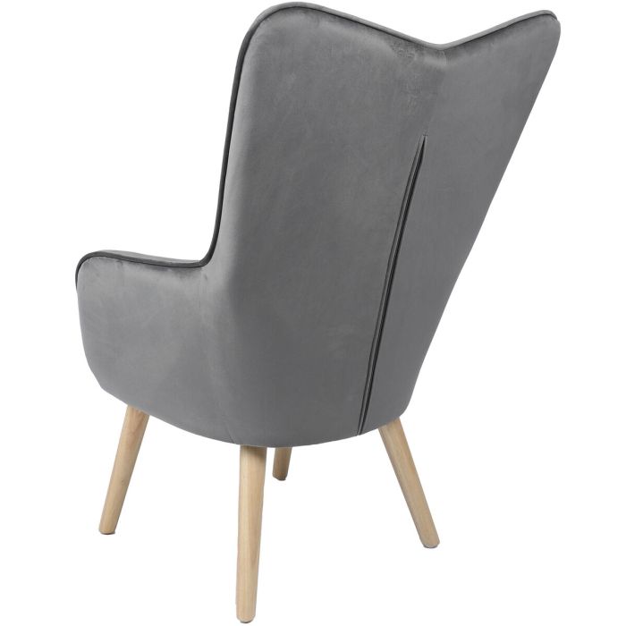 Sillón Alexandra House Living Gris 65 x 99 x 71 cm 1