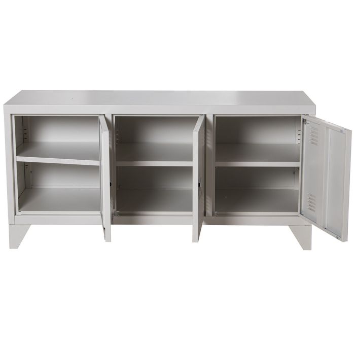 Mesa TV Alexandra House Living Blanco 120 x 58 x 40 cm