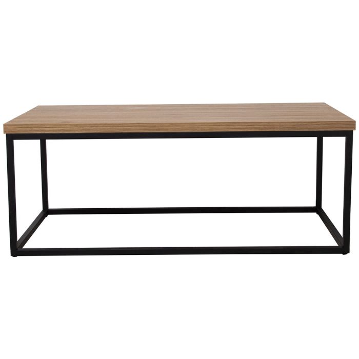 Mesa de Centro Alexandra House Living Marrón Madera 110 x 43 x 60 cm 5