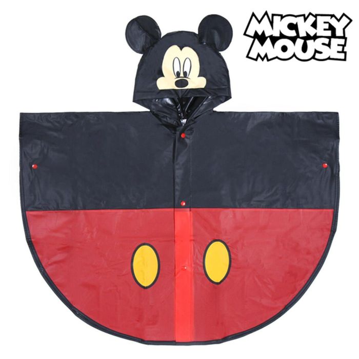Poncho Impermeable con Capucha Mickey Mouse 70482