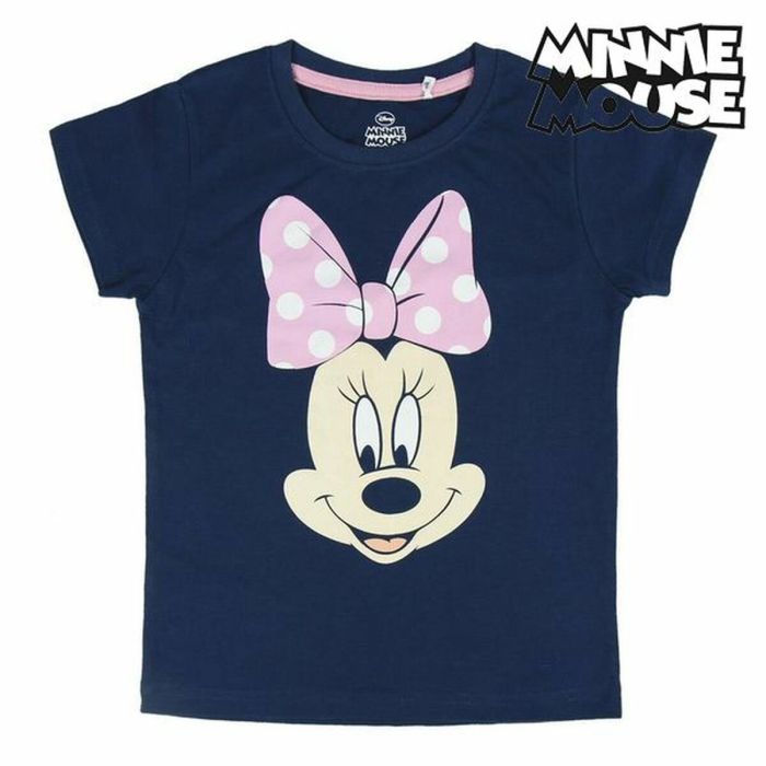 Pijama de Verano Minnie Mouse 73728 Azul marino 4
