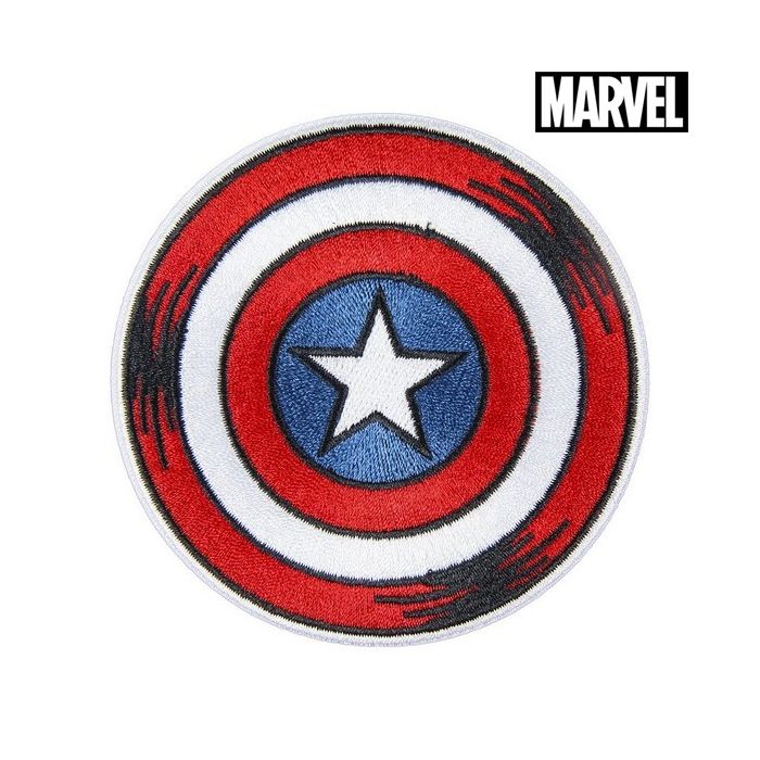 Parche Captain America The Avengers Poliéster (9.5 x 14.5 x cm)