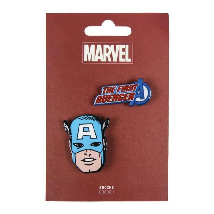 Broche Captain America The Avengers 2600000540 Azul (9.5 x 14.5 x cm) (9,5 x 14,5 x  cm) 1