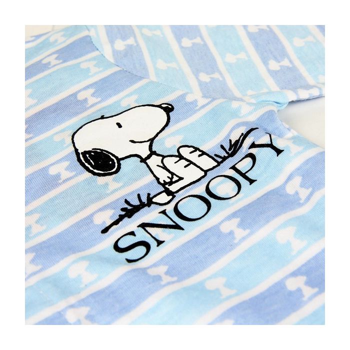 Pelele de Manga Larga para Bebé Snoopy 74577 Azul 1