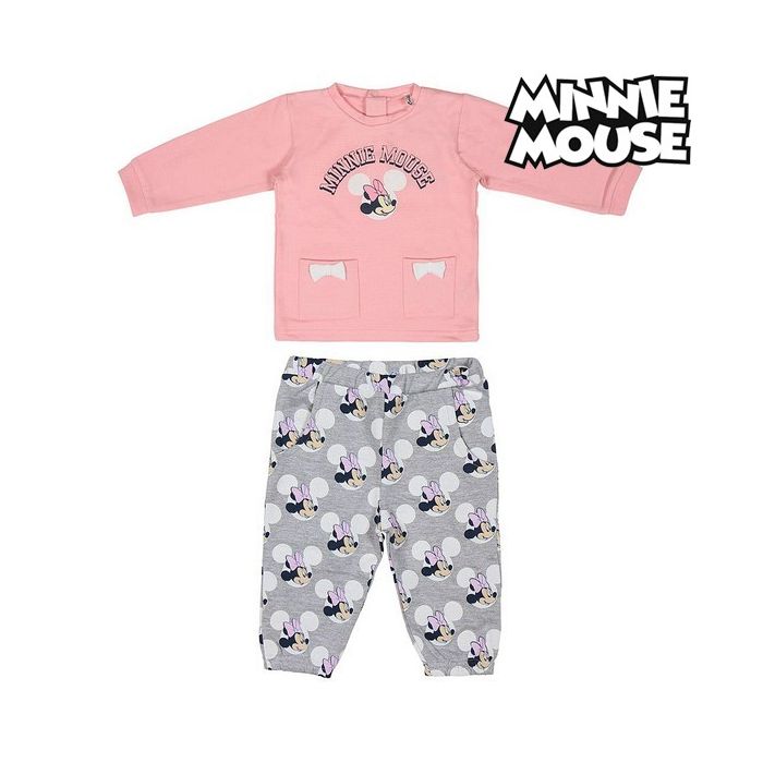 Chándal Infantil Minnie Mouse 74636 Rosa