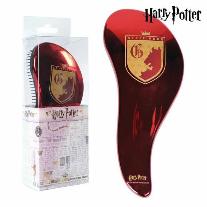 Cepillo Desenredante Gryffindor Harry Potter Rojo 1