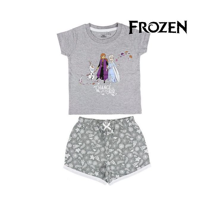 Pijama de Verano Frozen Gris