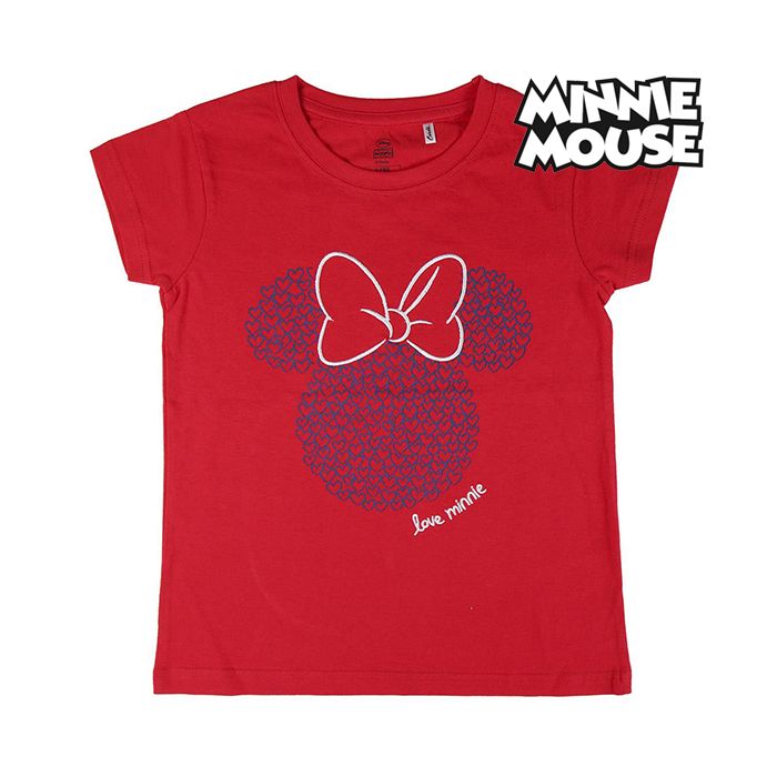 Conjunto de Ropa Minnie Mouse Rojo Azul Gris 1