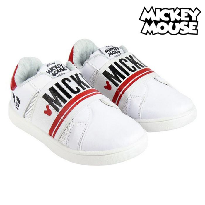 Zapatillas Deportivas Infantiles Mickey Mouse Blanco