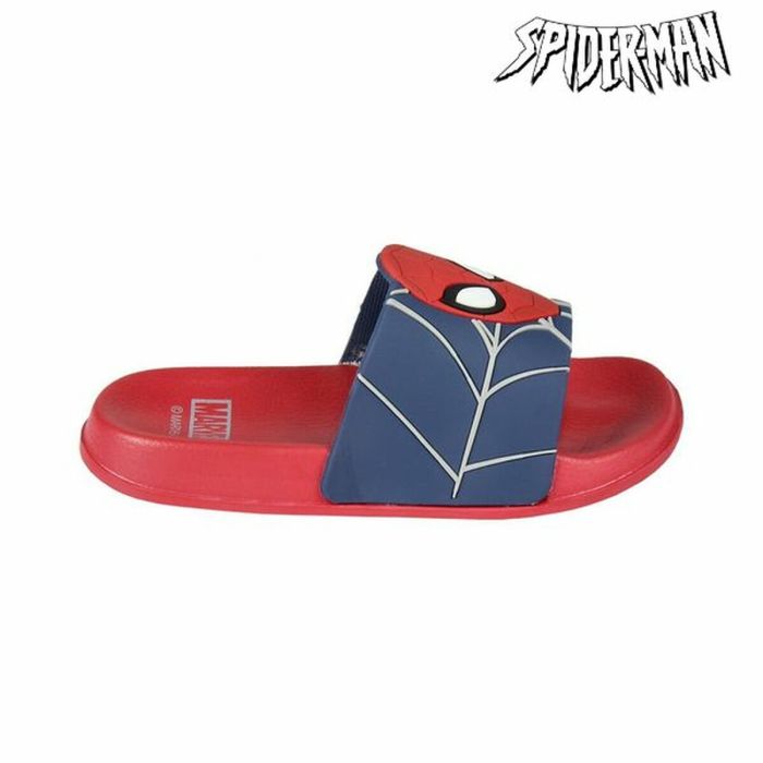 Chanclas para Niños Spiderman Rojo Azul 4