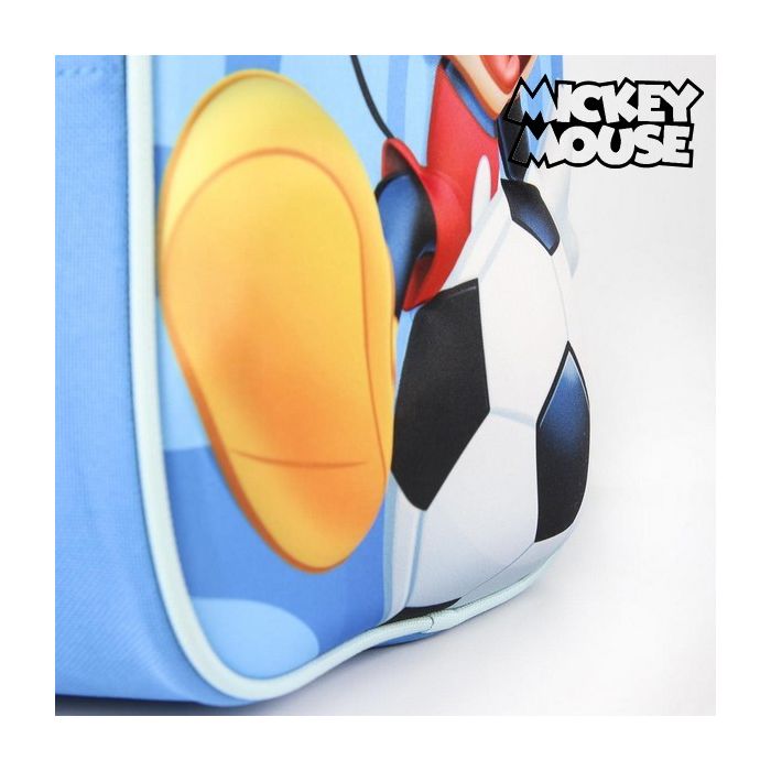 Mochila Infantil 3D Mickey Mouse Azul 3
