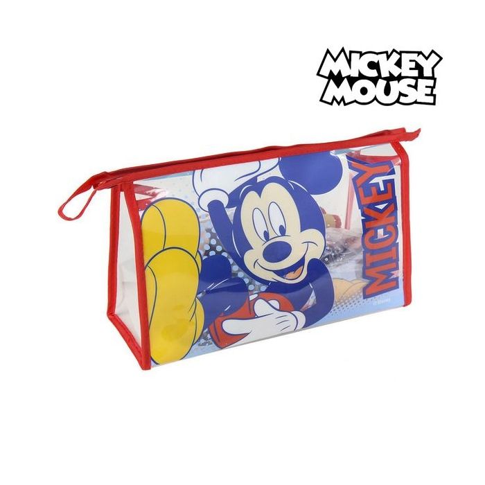 Neceser Escolar Mickey Mouse (6 pcs) Multicolor 5