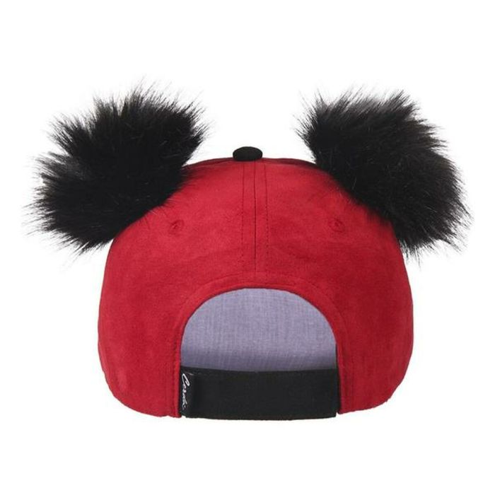 Gorra Mickey Mouse Rojo Negro (56 cm) 1