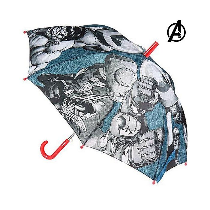 Paraguas Plegable Marvel Gris (Ø 78 cm)