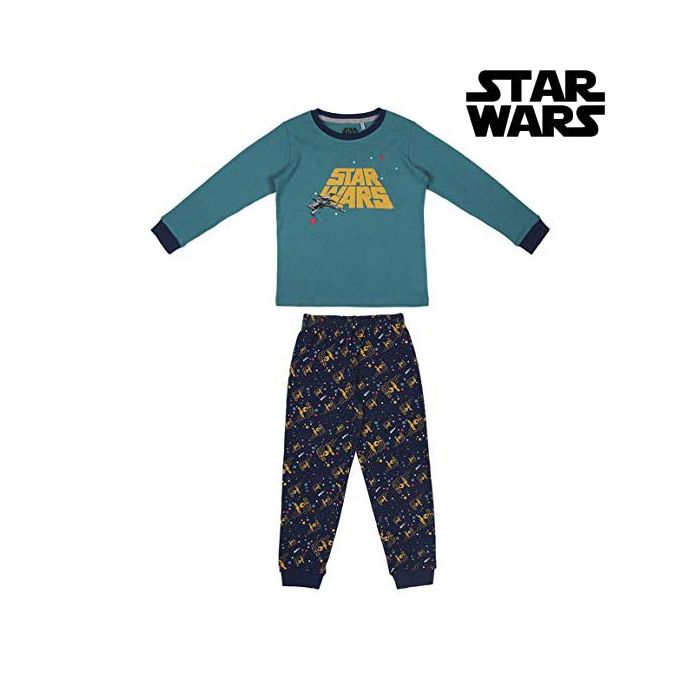 Pijama Infantil Star Wars Verde