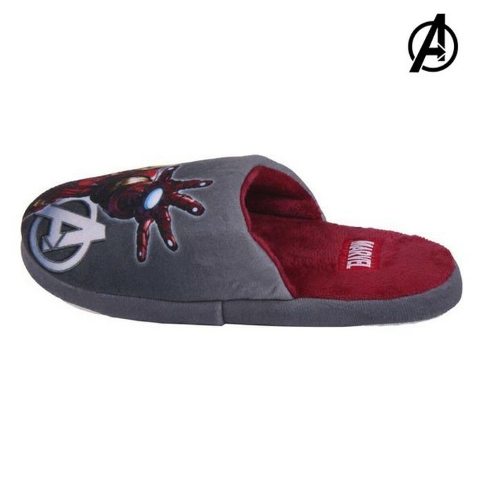 Zapatillas de Estar por Casa The Avengers Gris 4