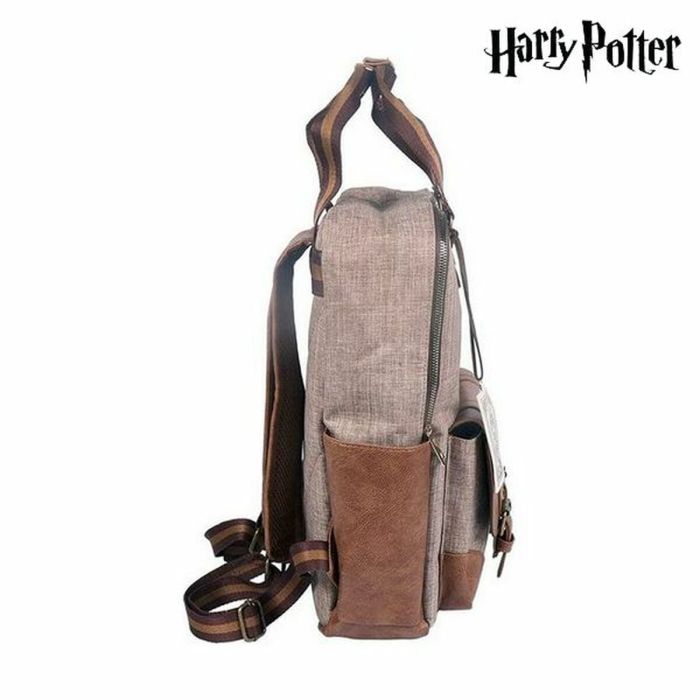 Mochila Escolar Harry Potter Marrón 8