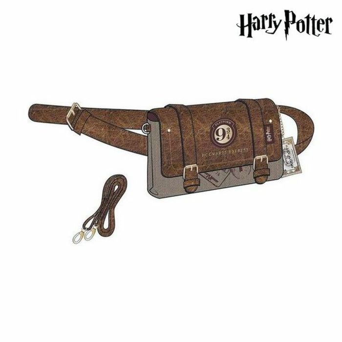 Bolso Bandolera Harry Potter 2100003165_ Marrón 8