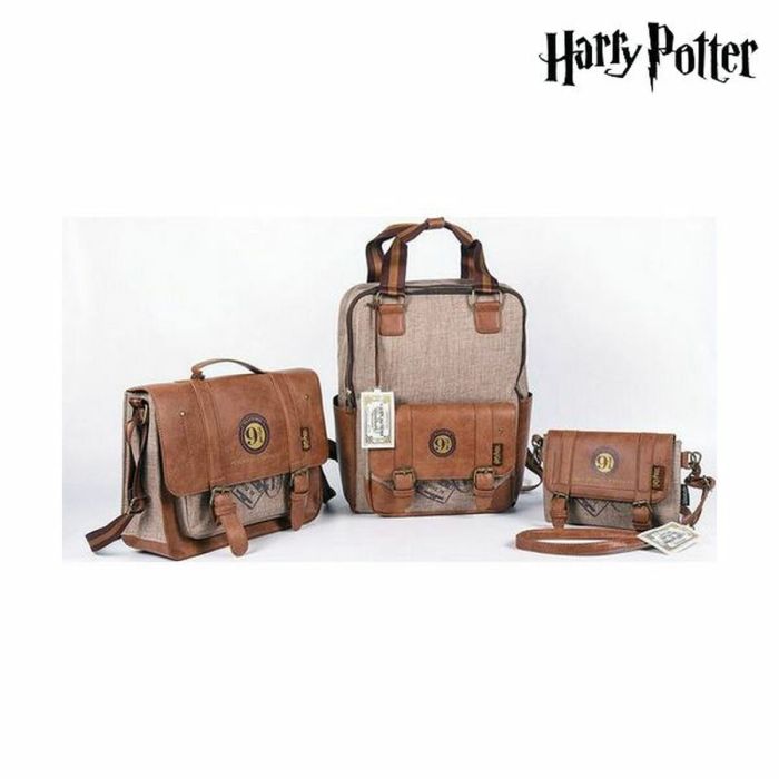 Bolso Bandolera Harry Potter Marrón (19,5 x 3 x 2,5 cm) 5