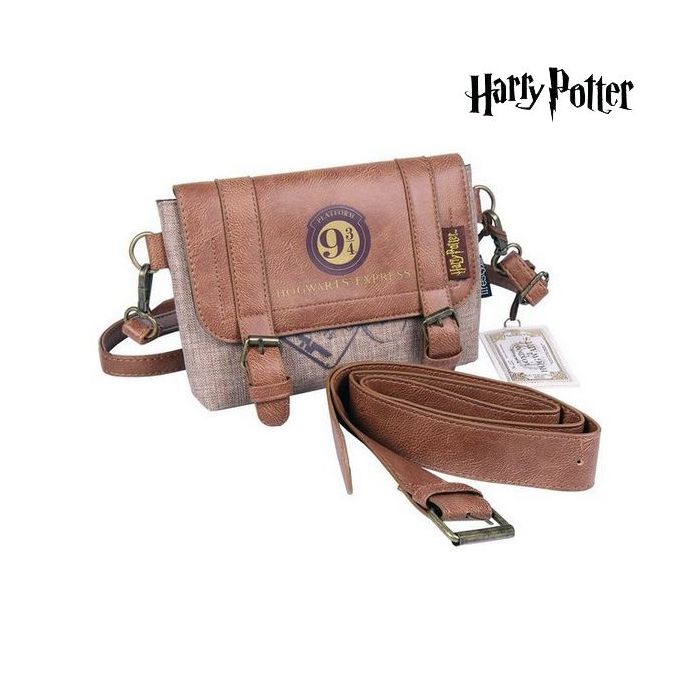 Bolso Bandolera Harry Potter Marrón (19,5 x 3 x 2,5 cm) 3