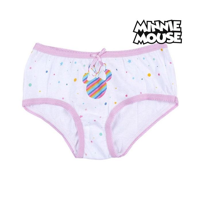 Pack de Braguitas para Niña Minnie Mouse Rosa (6 pcs) 7