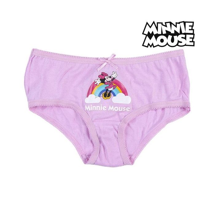 Pack de Braguitas para Niña Minnie Mouse Rosa (6 pcs) 6