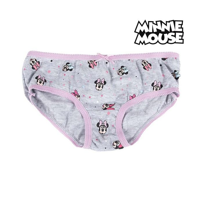 Pack de Braguitas para Niña Minnie Mouse Rosa (6 pcs) 2