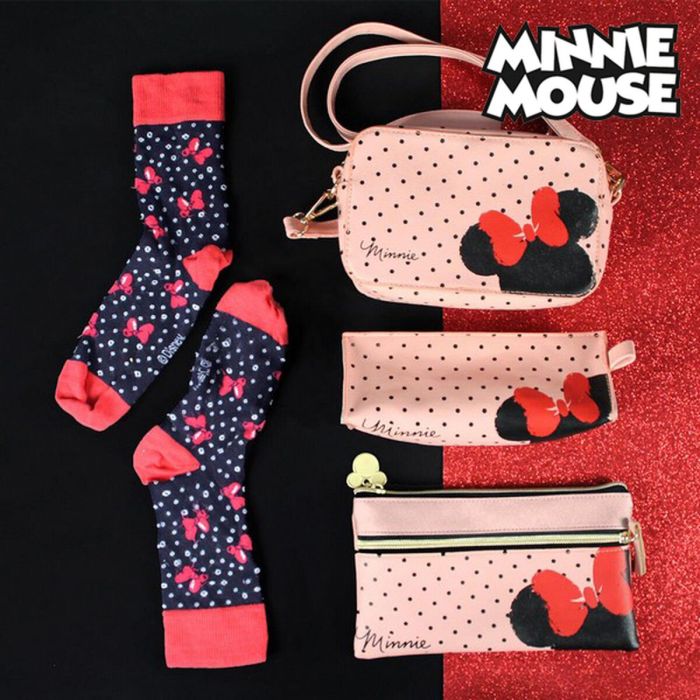 Estuche Minnie Mouse Rosa 2