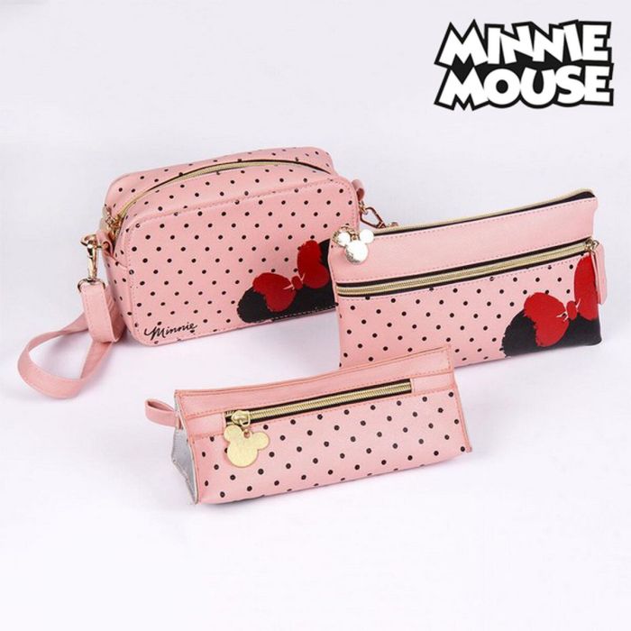 Estuche Minnie Mouse Rosa 1