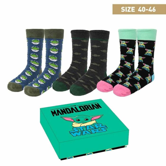PACK CALCETINES 3 PIEZAS THE MANDALORIAN THE CHILD PACK CALCETINES 3 PIEZAS THE MANDALORIAN THE CHILD