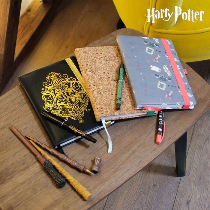 Set de Papelería Harry Potter Negro 8