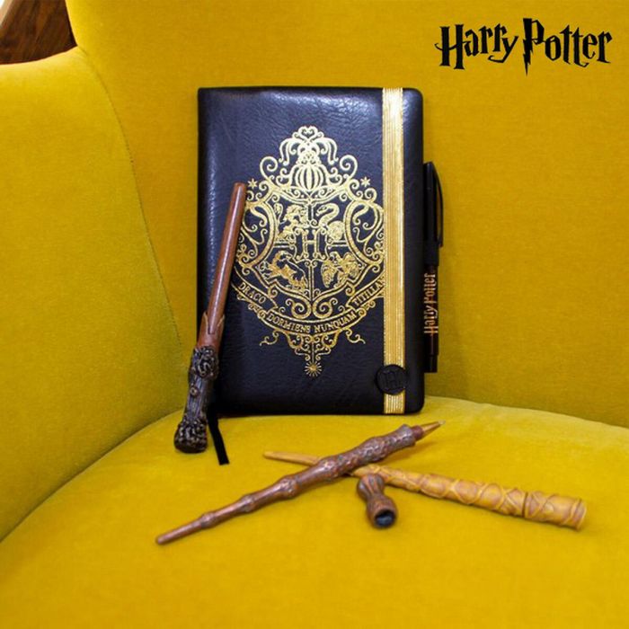 Set de Papelería Harry Potter Negro 7