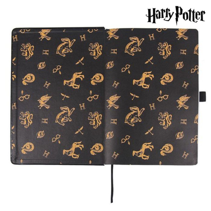 Set de Papelería Harry Potter Negro 4