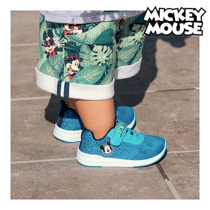 Zapatillas Deportivas Infantiles Mickey Mouse Azul 10