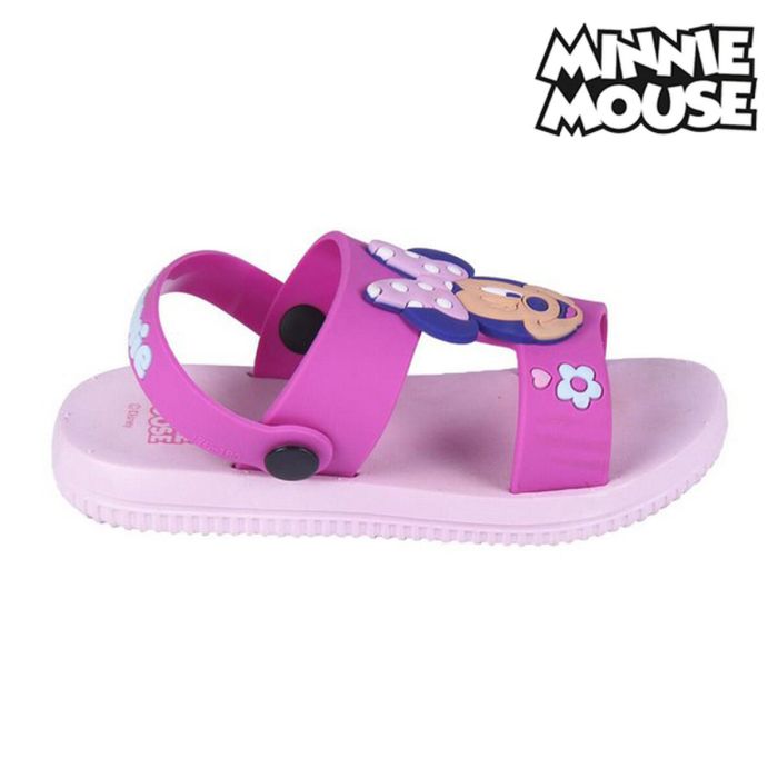 Sandalias Infantiles Minnie Mouse Rosa 4