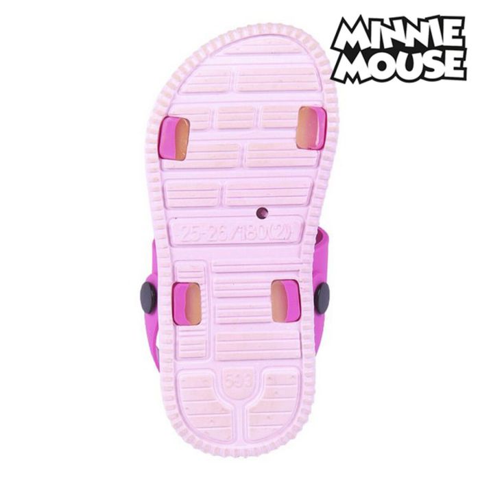 Sandalias Infantiles Minnie Mouse Rosa 2