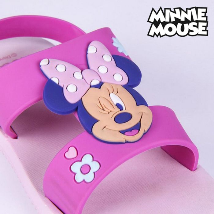 Sandalias Infantiles Minnie Mouse Rosa 1