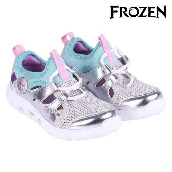 Zapatillas Deportivas Infantiles Frozen Plateado