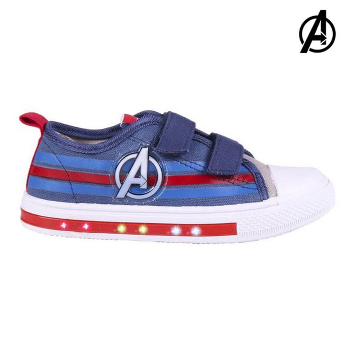 Zapatillas Deportivas con LED The Avengers Azul 1