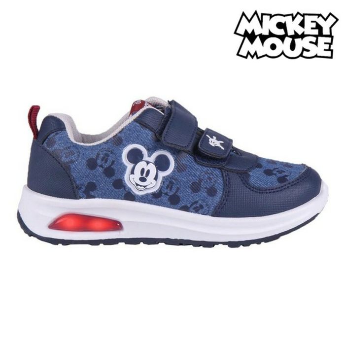 Zapatillas Deportivas con LED Mickey Mouse Azul 3