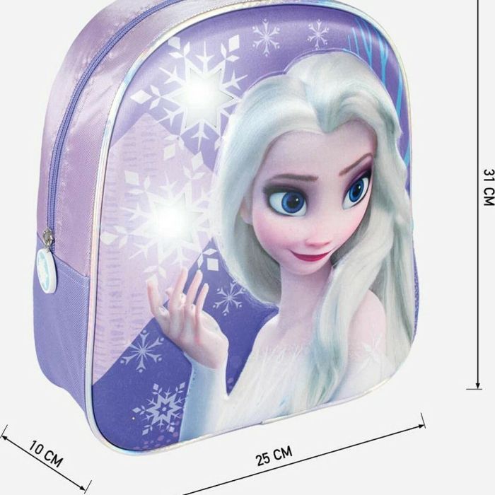 Mochila Infantil 3D Frozen (25 x 31 x 1 cm) 4